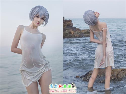 [南桃Momoko] 18-绫波丽白裙【25P/155M】