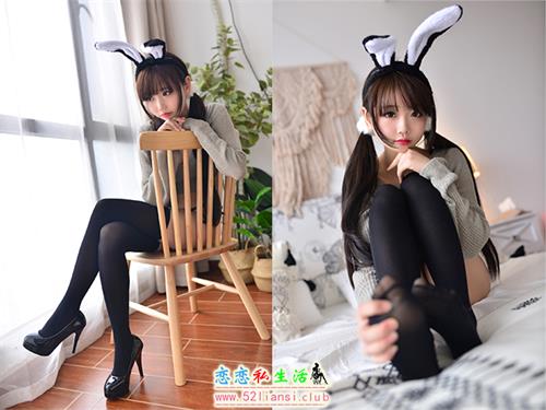 [雪琪SAMA]NO.038 灰兔兔【37P/14M】